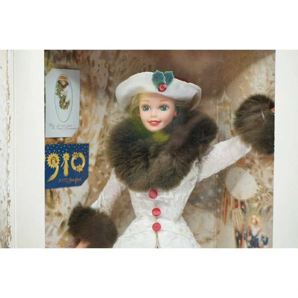 Vintage 1995 Barbie Doll Mattel Hallmark Special Edition Holiday Memories #14106